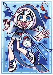bloop (gawr gura) from hololive by akina mochi