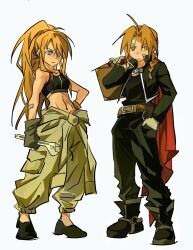 edward elric from fullmetal alchemist