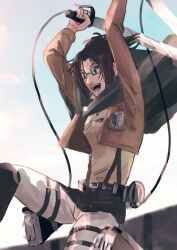 hange zoe from shingeki no kyojin
