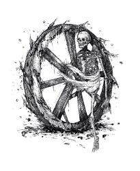 wheel skeleton from dark souls (series)
