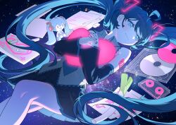 hatsune miku from vocaloid