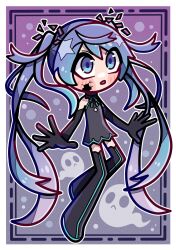 hatsune miku from ghost rule (vocaloid) by akina mochi