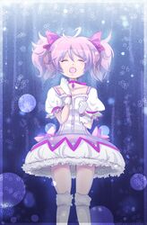 kaname madoka from mahou shoujo madoka magica by nima