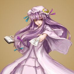 patchouli knowledge from touhou by sasaae (artist)
