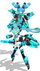 hatsune miku from cosmic break by xenosnake