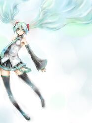 hatsune miku from vocaloid by musclecar