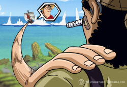 monkey d. luffy from akakichi no eleven
