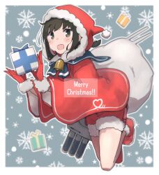 fubuki (kancolle) from christmas by ma rukan