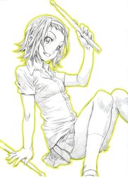 tainaka ritsu from k-on! by miller (qoochan007)