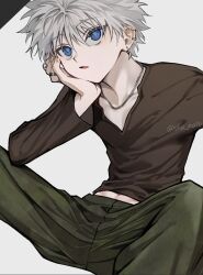 killua zoldyck from hunter x hunter