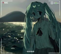hatsune miku from vocaloid