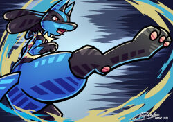 lucario from pokemon