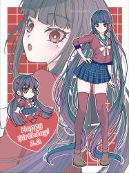 harukawa maki from danganronpa (series) by satori (aosky9077)