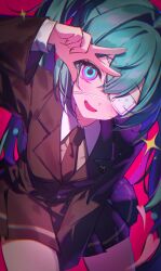 hatsune miku from monitoring (vocaloid)