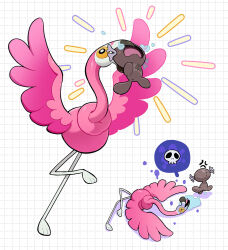 flamigo from pokemon by nicca (nicca11y)