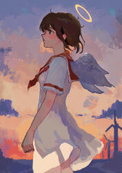 rakka (haibane renmei) from haibane renmei