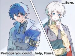 faust (project moon) from blue archive by buhuaixiaoguai