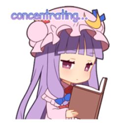 patchouli knowledge from touhou by kurot