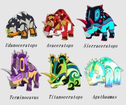 fossil fighters fan art