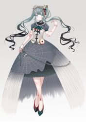 hatsune miku from vocaloid