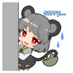nazrin from touhou by kurot
