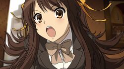 suzumiya haruhi from suzumiya haruhi no yuuutsu