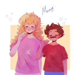 mario from super mario bros. by juniperlol0