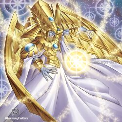 the creator god of light horakhty from yu-gi-oh!