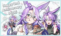 michi mochievee from indie virtual youtuber