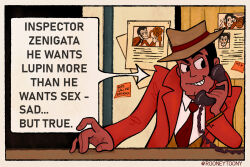 arsene lupin iii from lupin iii by rooneytoony