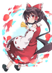 hakurei reimu from touhou by kibisake