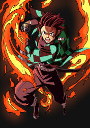 kamado tanjirou from kimetsu no yaiba by kikkoumon