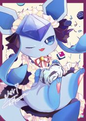 glaceon from pokemon by banchiku