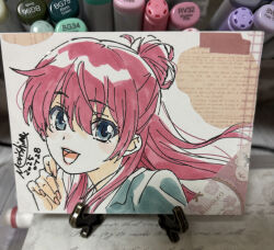 sakaki shizuka from shirobako by morishima noriko