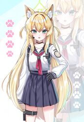 blue archive fan art