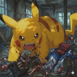pikachu fan art