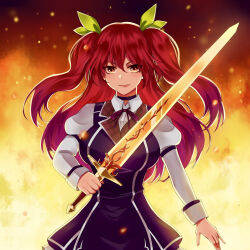 stella vermillion from rakudai kishi no cavalry