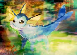 vaporeon from pokemon by banchiku