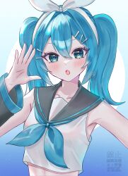 hatsune miku from vocaloid