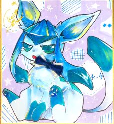 glaceon from pokemon by banchiku