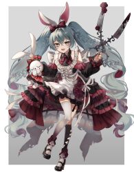 hatsune miku from vocaloid