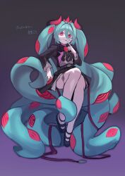 hatsune miku from vocaloid by baniran dorosu