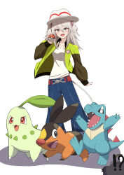 chikorita from hololive by erimakie20