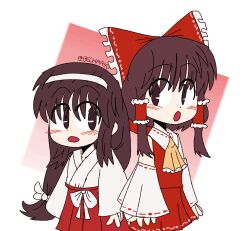 hakurei reimu from touhou