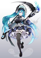 hatsune miku from vocaloid by tyouya