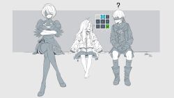 2b (nier:automata) from nier:automata by emilio lopez