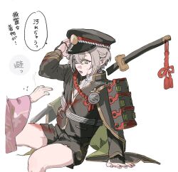 female saniwa (touken ranbu) from touken ranbu