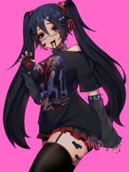 hatsune miku from vocaloid