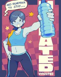 wii fit trainer (female) from wii fit
