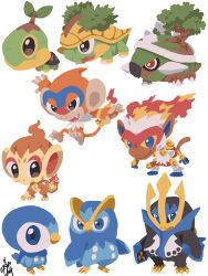 chimchar from pokemon